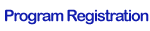 Program Registration